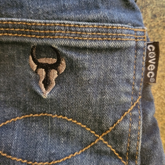 Bull-it Reinforced Motorcycle Straight Leg Jeans Dark Blue Size 0 - Picture 12 of 16